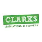 Clarks Eggs Logo, sponsor of the event