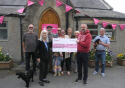 Lands Village Hall celebrates receiving National Lottery funding