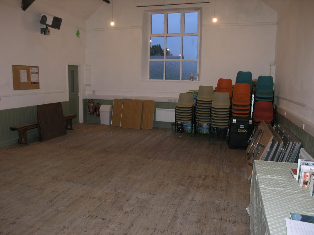 Lands Village Hall main room